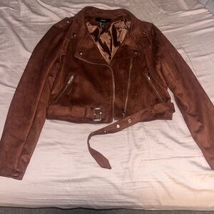 Forever 21 Brown Leather Jacket